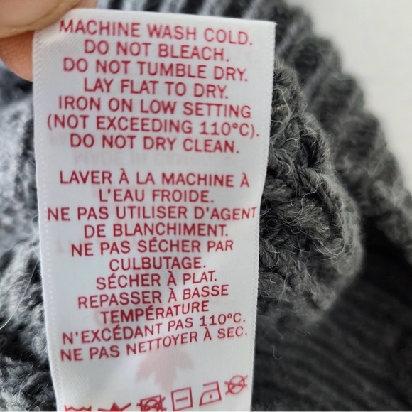 Canadiana Cable Knit Sweater Mens XL 1/4 Zip Preppy Office Fisherman Hipster - Picture 13 of 15